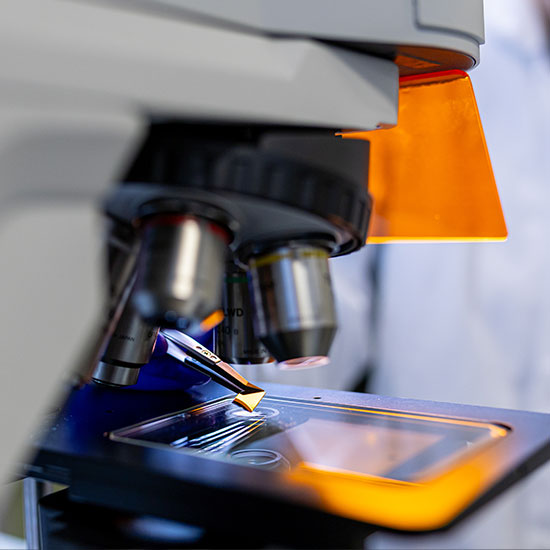 Close-up of advanced scientific equipment used for precision research and testing.